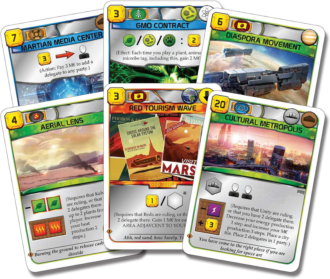 Stronghold Games STG07204 Terraforming Mars: Turmoil, Mixed Colours, 2. Expansio