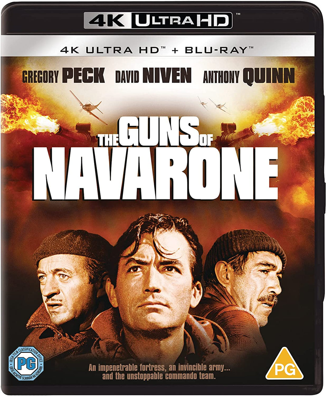 The Guns Of Navarone - 60th Anniversary (2 Discs - UHD & BD) [Blu-ray]