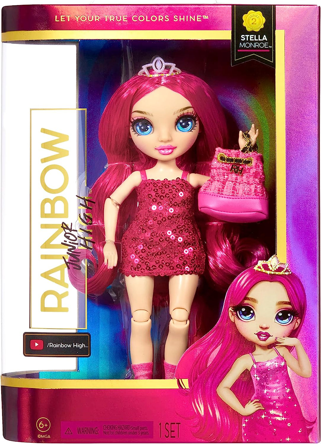Rainbow High Junior High - STELLA MONROE - 9 /23 cm Rainbow Fashion Doll
