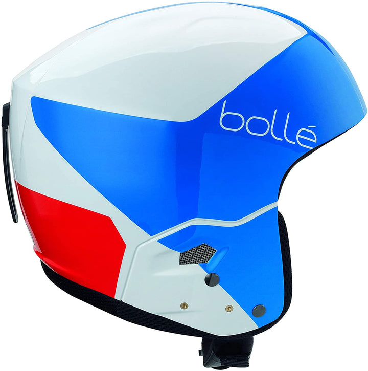 Bolle Unisex's Medalist Ski Helmets Adult 53-54 cm, Race Blue Shiny, S