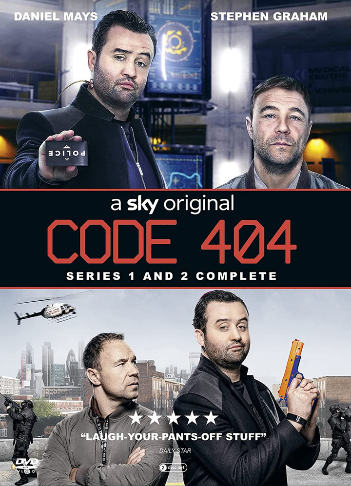 Code 404 Series 1&2 Boxed Set [2021] - Police procedural [DVD]