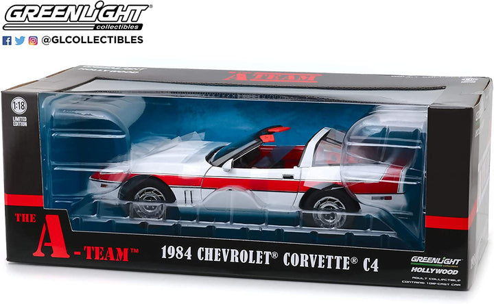 GreenLight Collectibles - 1:18 The A-Team (1983-87 TV Series) - 1984Chevrolet Co