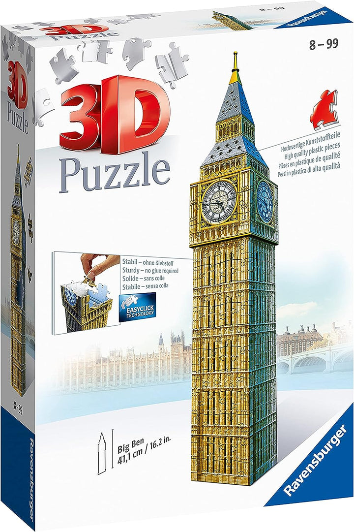 Ravensburger Big Ben 3D Jigsaw Puzzle for Adults and Kids Age 8 Years Up