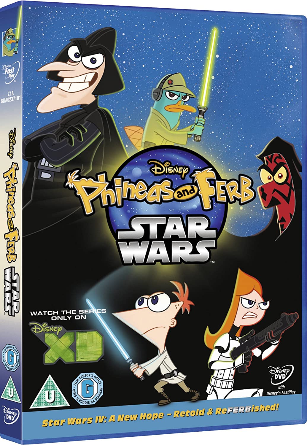 Phineas and Ferb: Star Wars - Comedy [DVD]