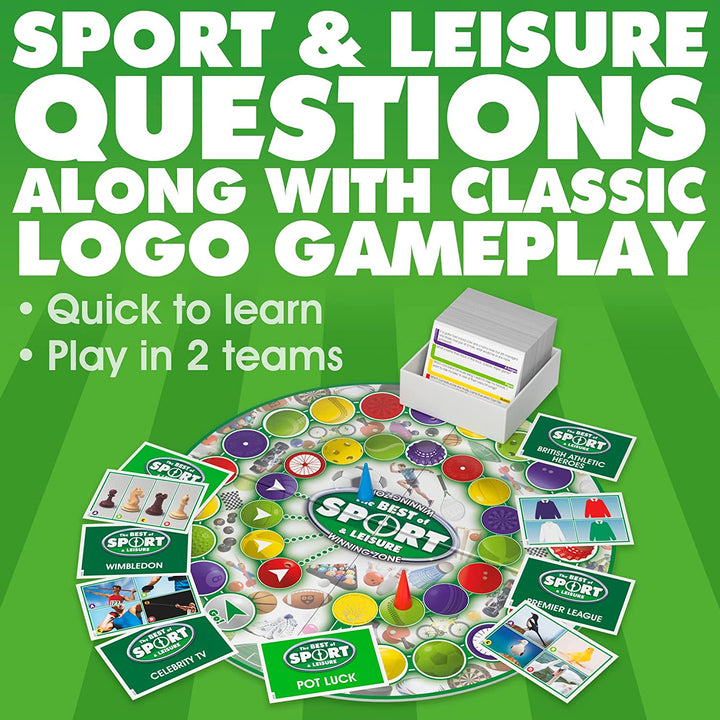 Drumond Park LOGO Best of Sport and Leisure Board Game, Board Game for Sports Fa