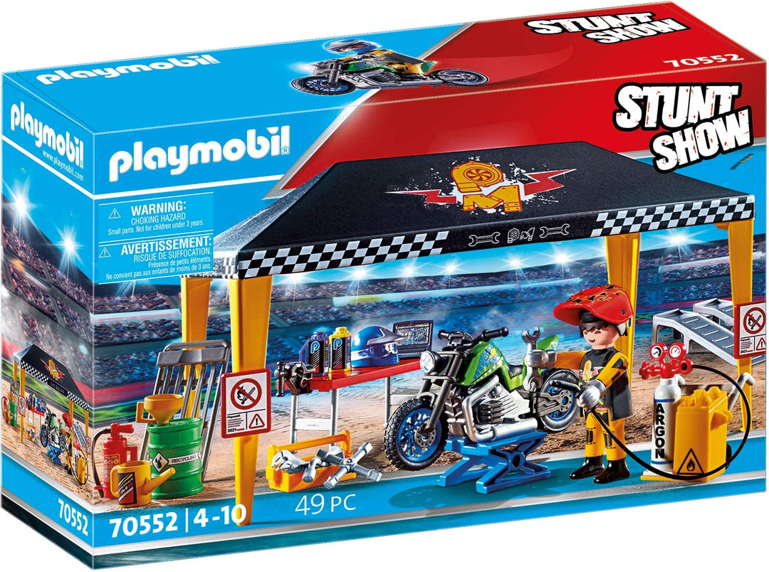 Playmobil 70552 Stunt Show Service Tent, for Children Ages 4 - 10