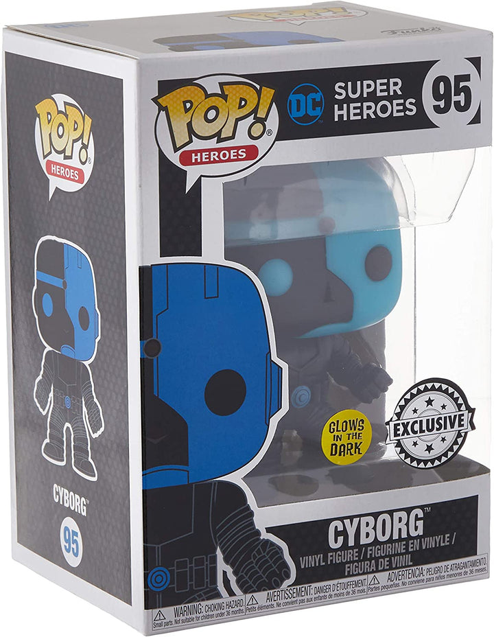 DC Super Heroes Cyborg Exclu Funko 24744 Pop! Vinyl #95