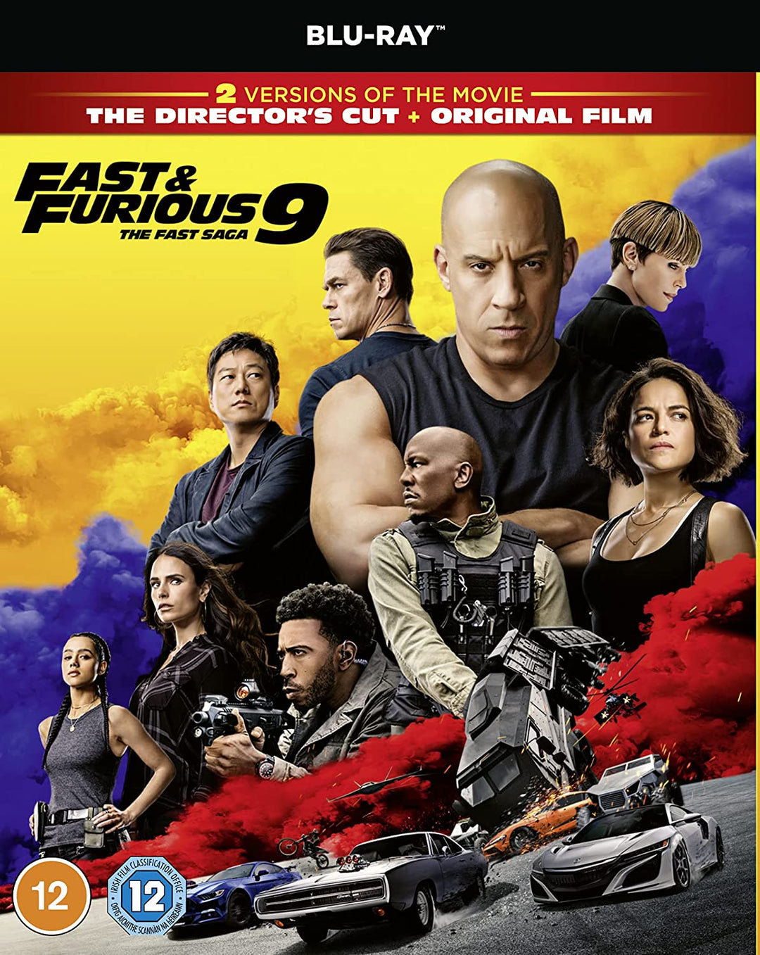 Fast & Furious 9 [2021] [Region Free] - Action/Drama [Blu-ray]