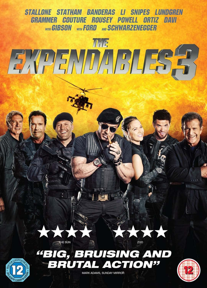 The Expendables 3 [2017] - Action [DVD]