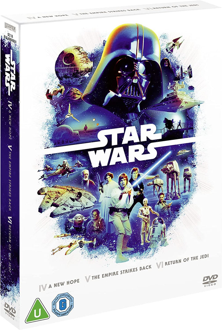 Star Wars Original Trilogy Box Set (Episodes 4-6) [2022] [DVD}