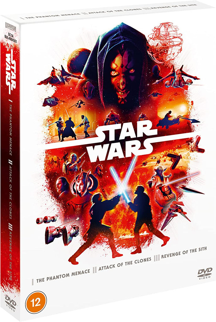 Star Wars Sequel Trilogy Box Set Blu-ray (Episodes 7-9) [2022] [Region  Free] 