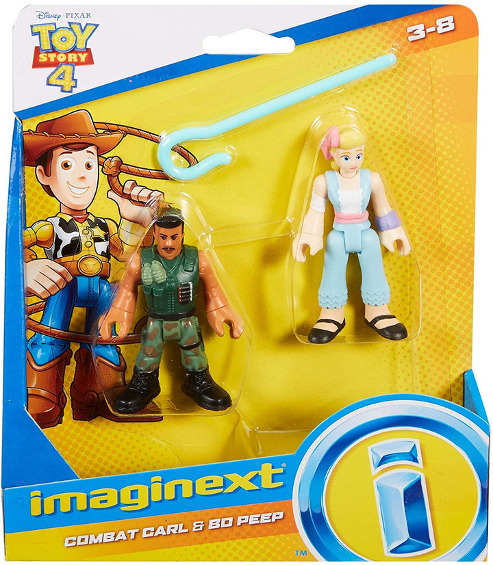 Fisher-Price Imaginext Disney Pixar Toy Story 4 Bo Peep & Combat Carl Mini-Figures
