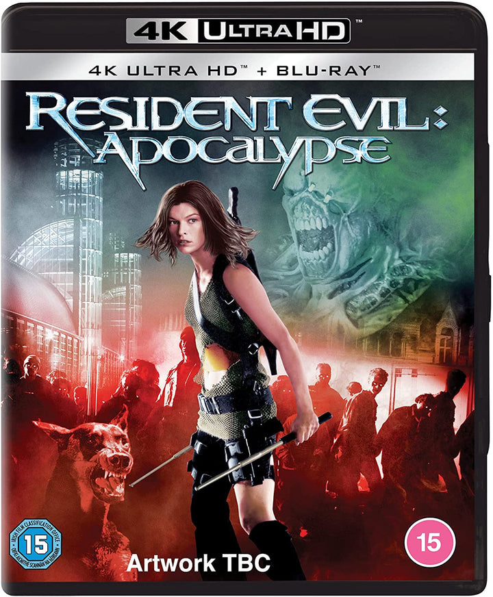 Resident Evil: Apocalypse (2004) (2 Discs - UHD & BD) -  Action/Horror [Blu-ray]