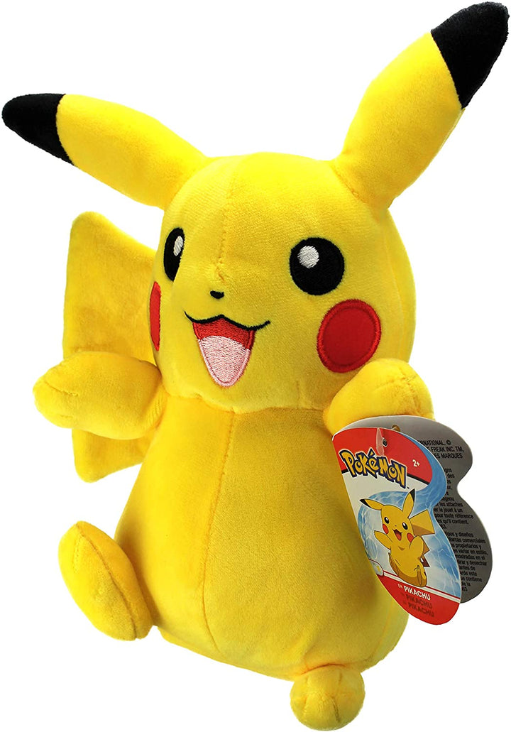 Pokemon 674 95211 8 Inch Plush-Pikachu, Yellow