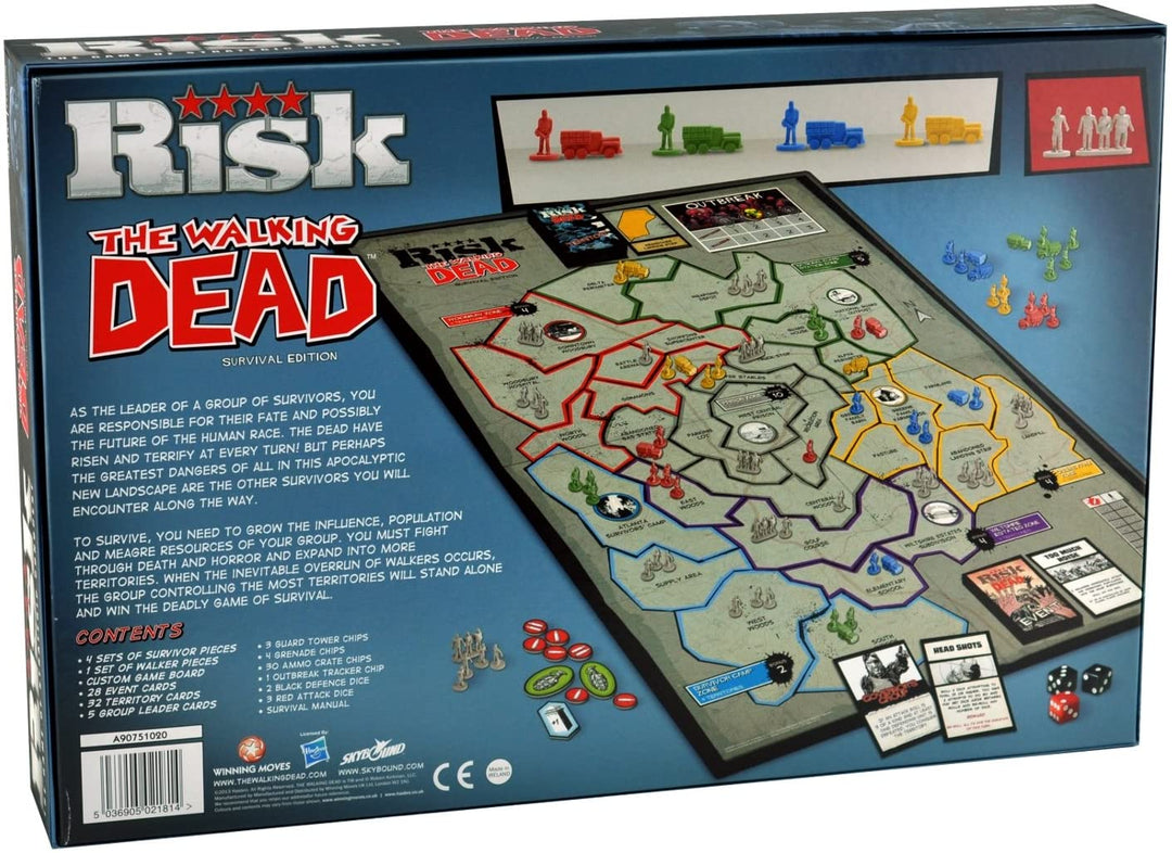 Das „Walking Dead Risk“-Brettspiel