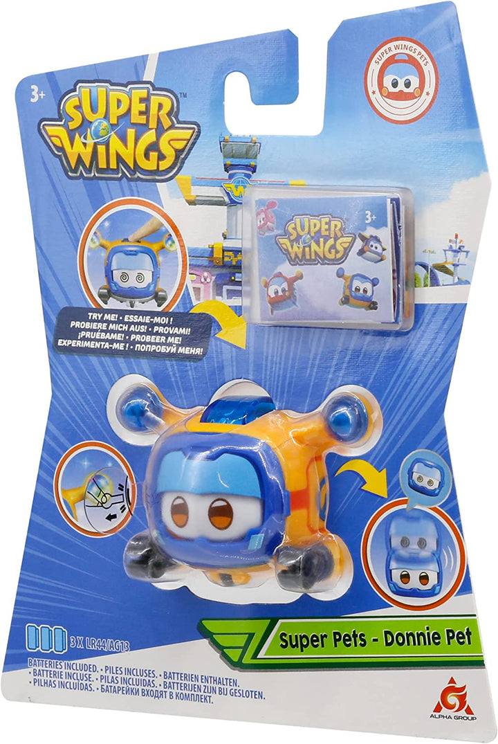 Super Wings EU750412 Super Pet Donnie, Yellow