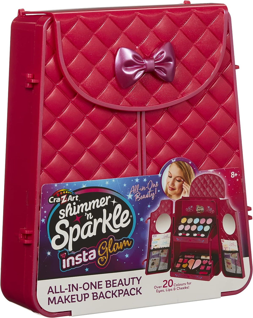 Character Options 07753 Shimmer and Sparkle All in one Beauty Backpack Kids Set