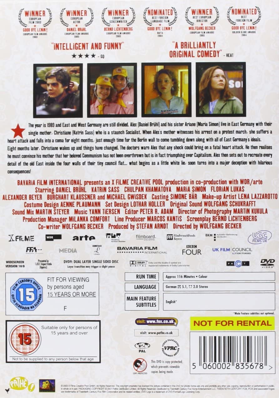 Good Bye Lenin! [2002]  [DVD]