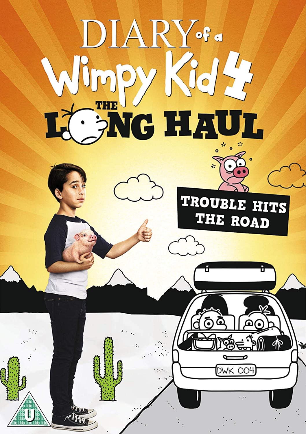 Diary Of A Wimpy Kid 4 The Long Haul [DVD] [2017]