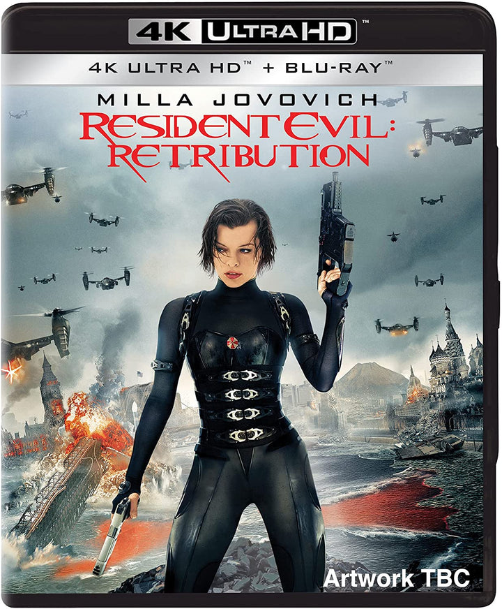 Resident Evil: Retribution (2012) (2 Discs - UHD & BD) - Action/Horror [BLu-ray]
