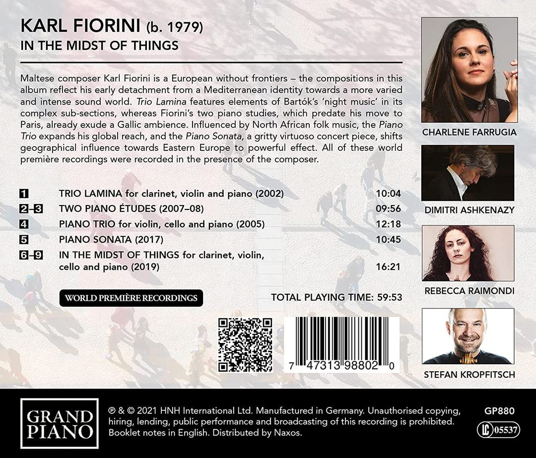 In The Midst Of Things [Charlene Farrugia; Dimitri Ashkenazy; Rebecca Raimondi; [Audio CD]