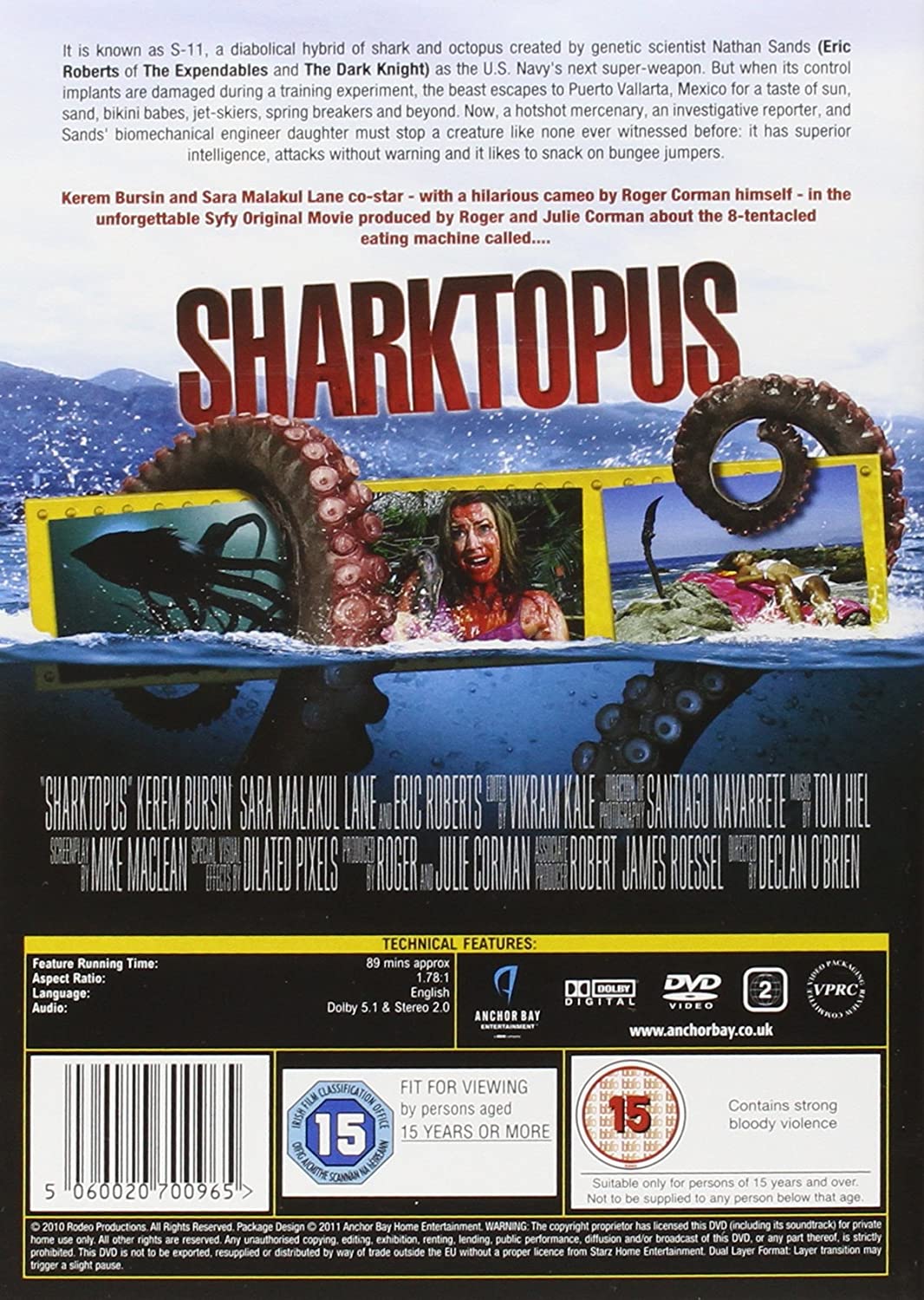 Sharktopus [2010] - Horror/Sci-fi [DVD]
