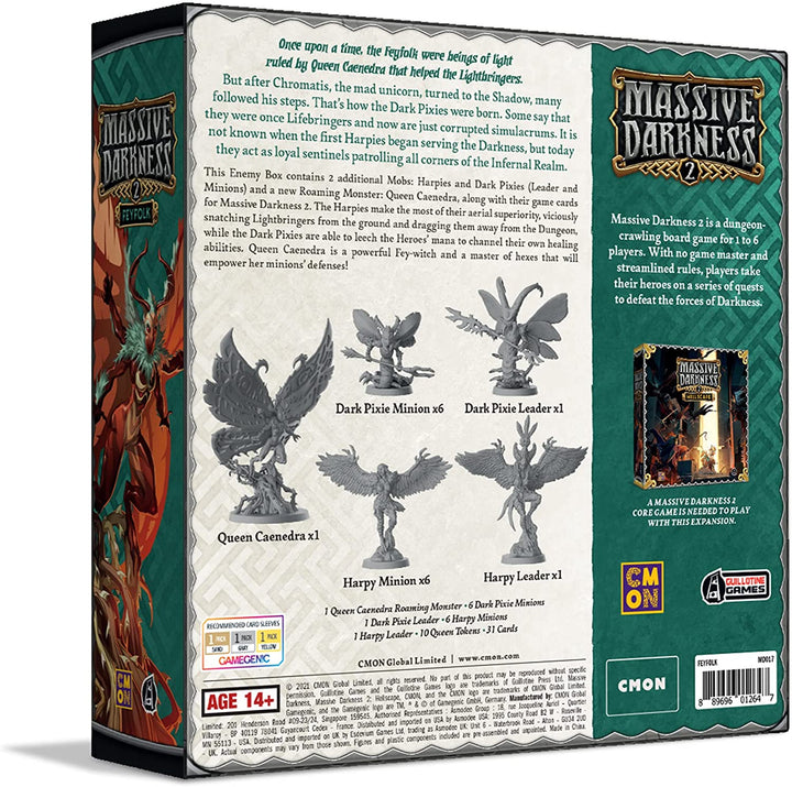 Massive Darkness 2 Fayfolk Enemy Box