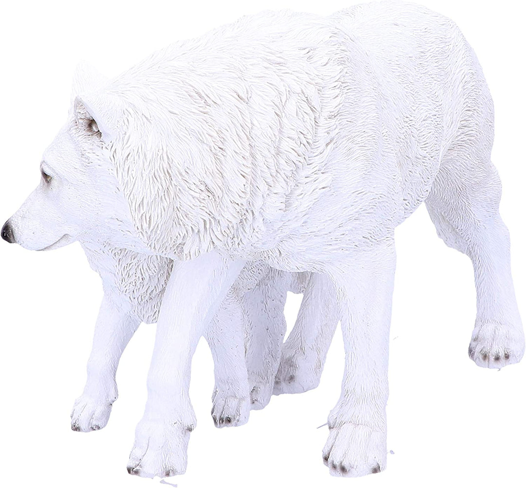 Nemesis Now U4774P9 Winter Offspring Figurine 27.5cm, Resin, White, One Size