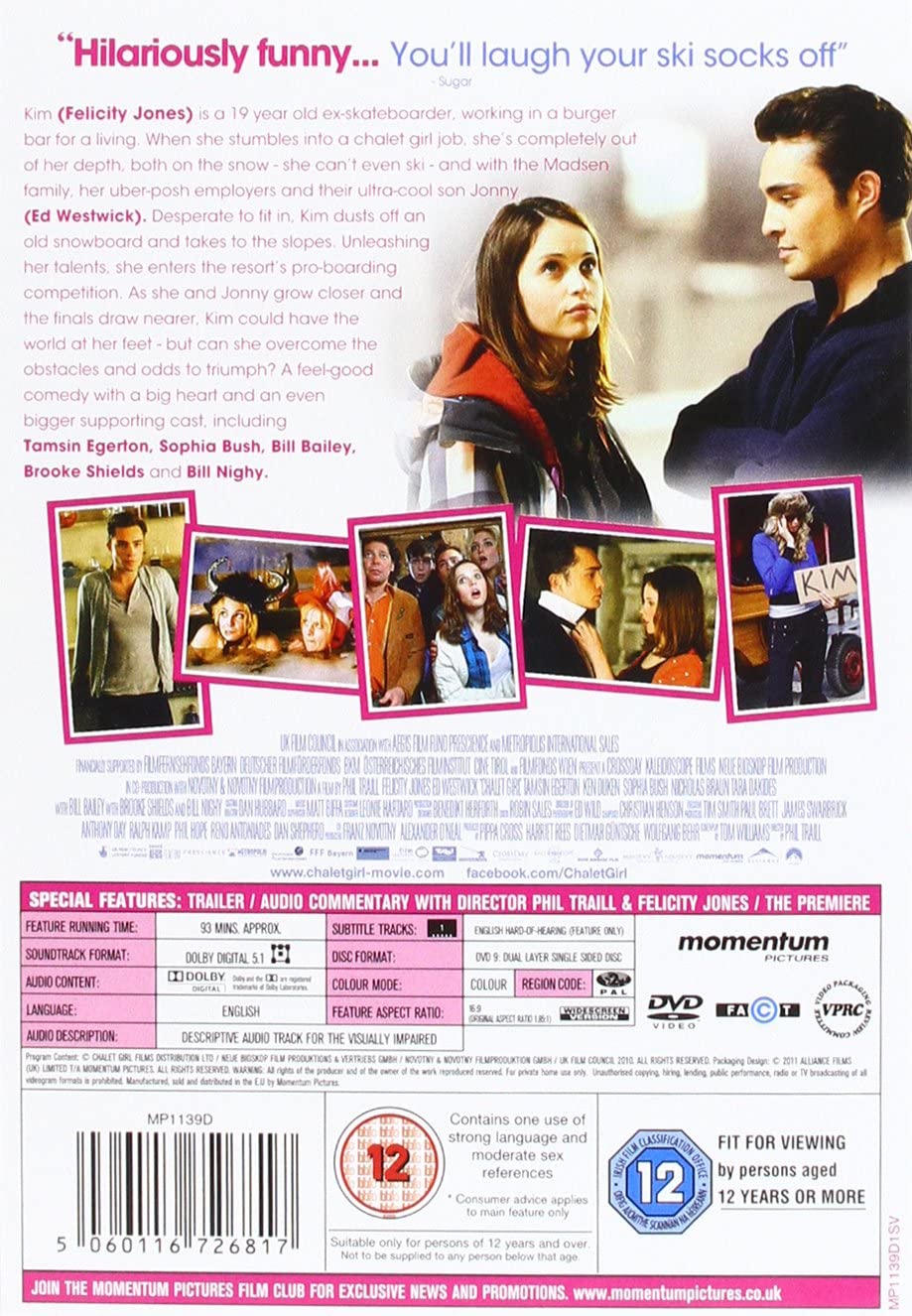 CHALET GIRL (MORRISONS) - Romance/Comedy [DVD]
