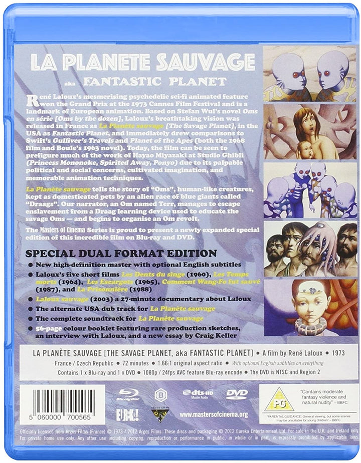 La Planete Sauvage [Masters of Cinema] (Dual [1973] - [Blu-ray]