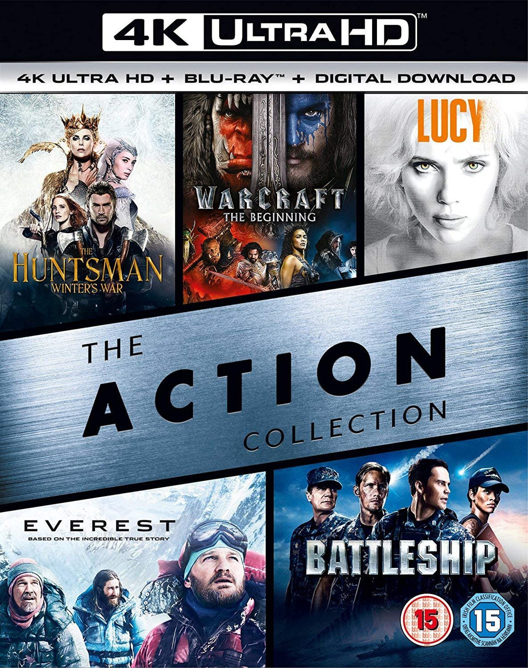 4K Action Boxset (4K UHD+BD) [Blu-ray] [2017]
