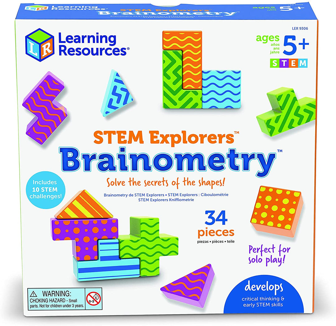 Learning Resources LER9306 STEM Explorers BRAINOMETRY, Multi