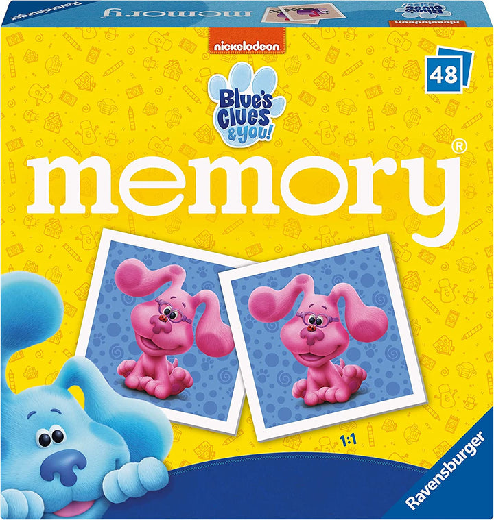 Ravensburger Blue’s Clues & You Mini Memory Game - Matching Picture Snap Pairs