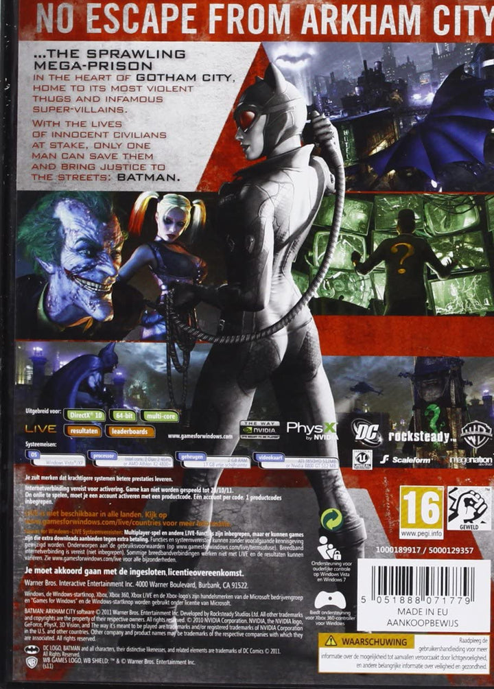 Batman Arkham City (PC DVD)