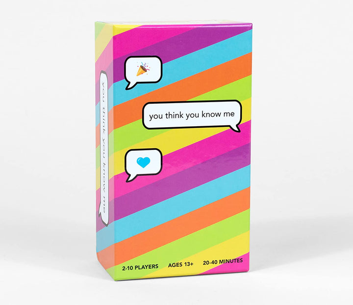 You Think You Know Me: A Conversational Card Game