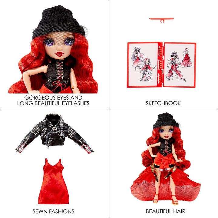 Rainbow High Fantastic Ruby Anderson Red Doll Fashion Playset