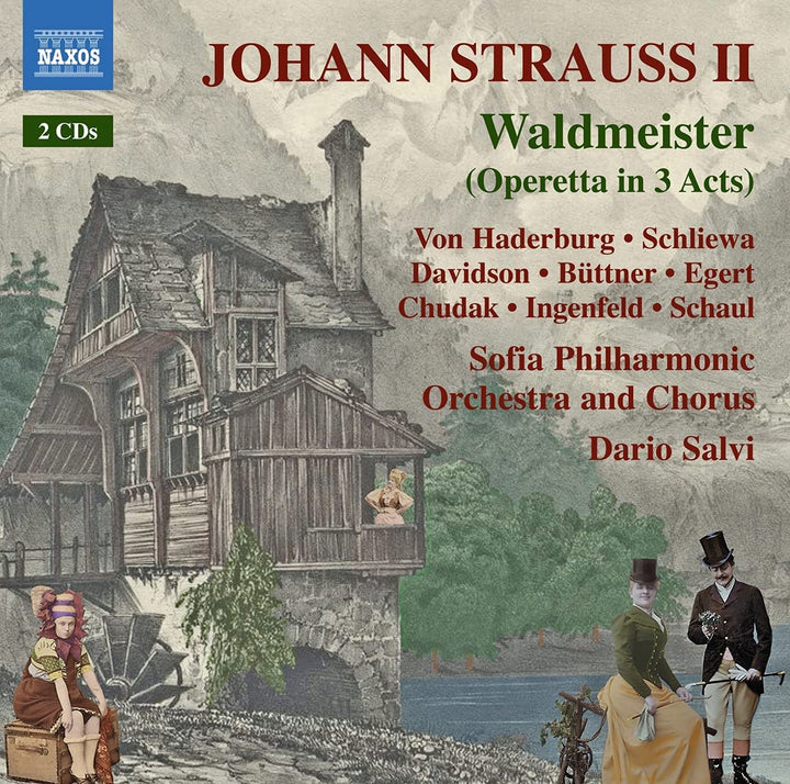 Robert Davidson - Strauss Ii: Waldmeister [Various] [Naxos: 8660489-90] [Audio CD]