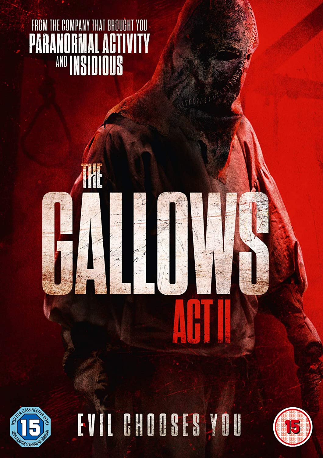 The Gallows Act II - Thriller/Supernatural horror [DVD]