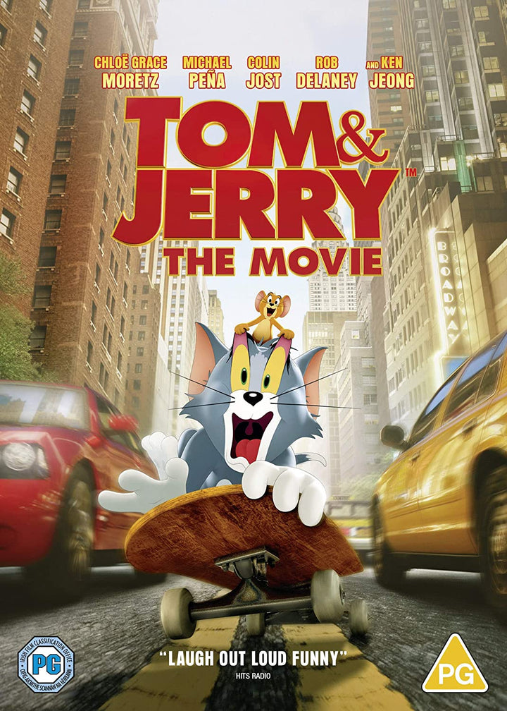 Tom & Jerry The Movie [2021] [DVD]