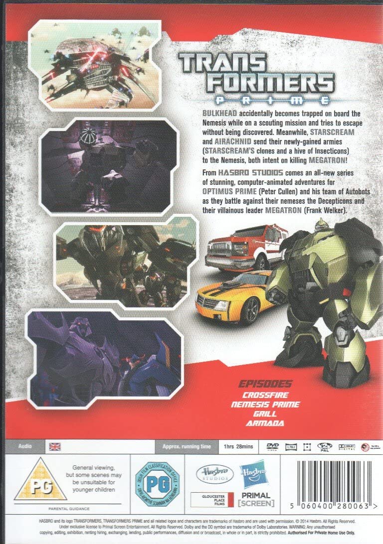 Transformers prime armada - Action/Sci-fi [DVD]