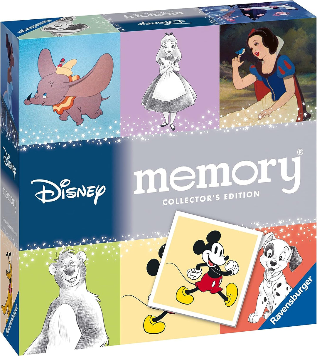 Ravensburger Disney Classics Collector's Memory - Matching Picture Snap Pairs Game For Kids