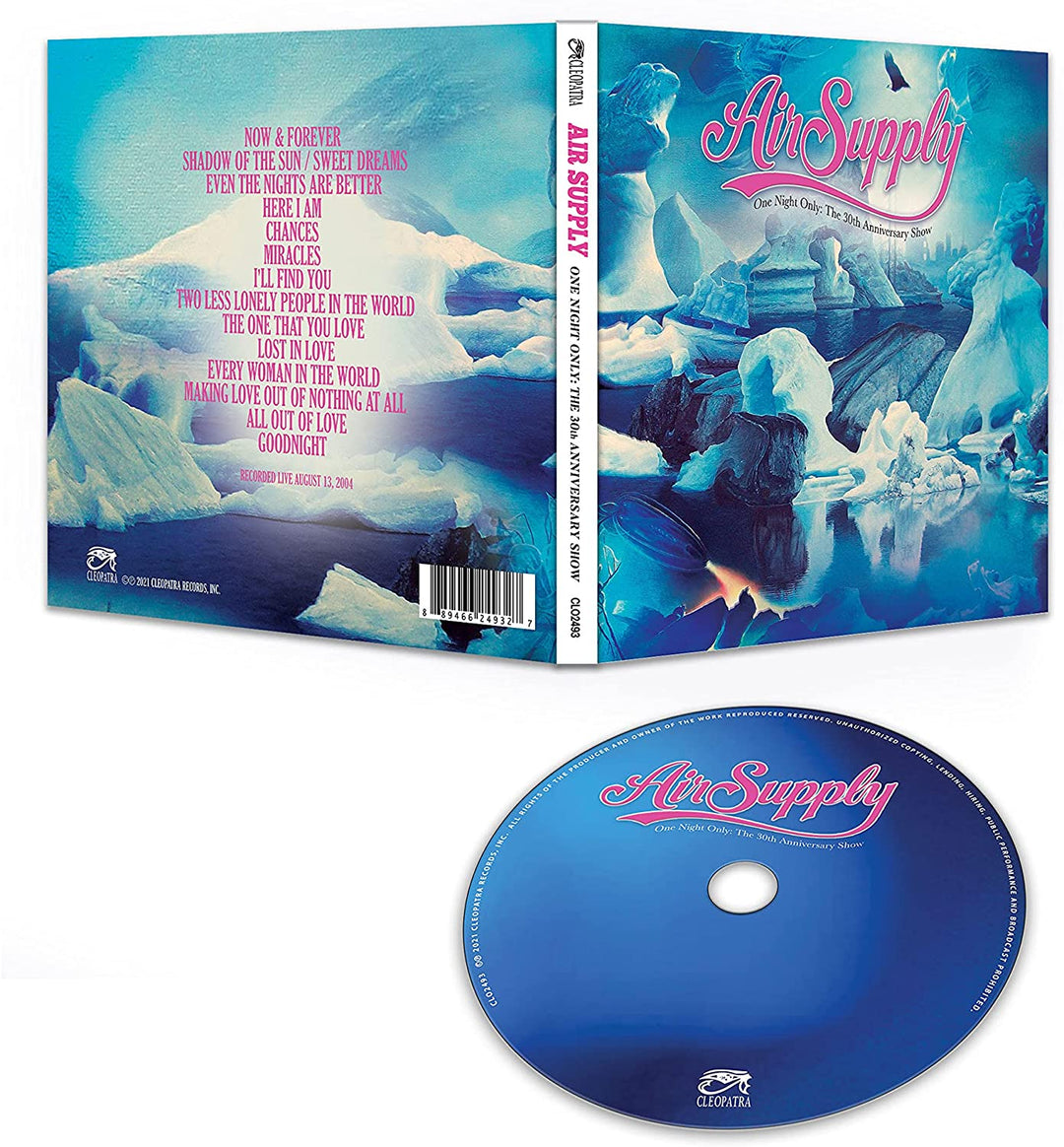 Air Supply - One Night Only – The 30th Anniversary Show [Audio CD]