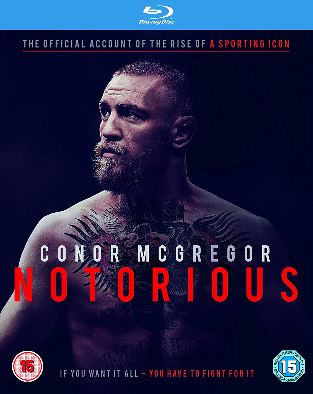 Conor McGregor - Notorious (Official Film) [2016] - Documentary/Sport [Blu-ray]