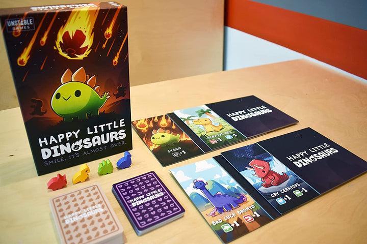 TeeTurtle | Happy Little Dinosaurs Basisspiel | Brettspiel | Ab 8 Jahren | 2 bis 4 Pla