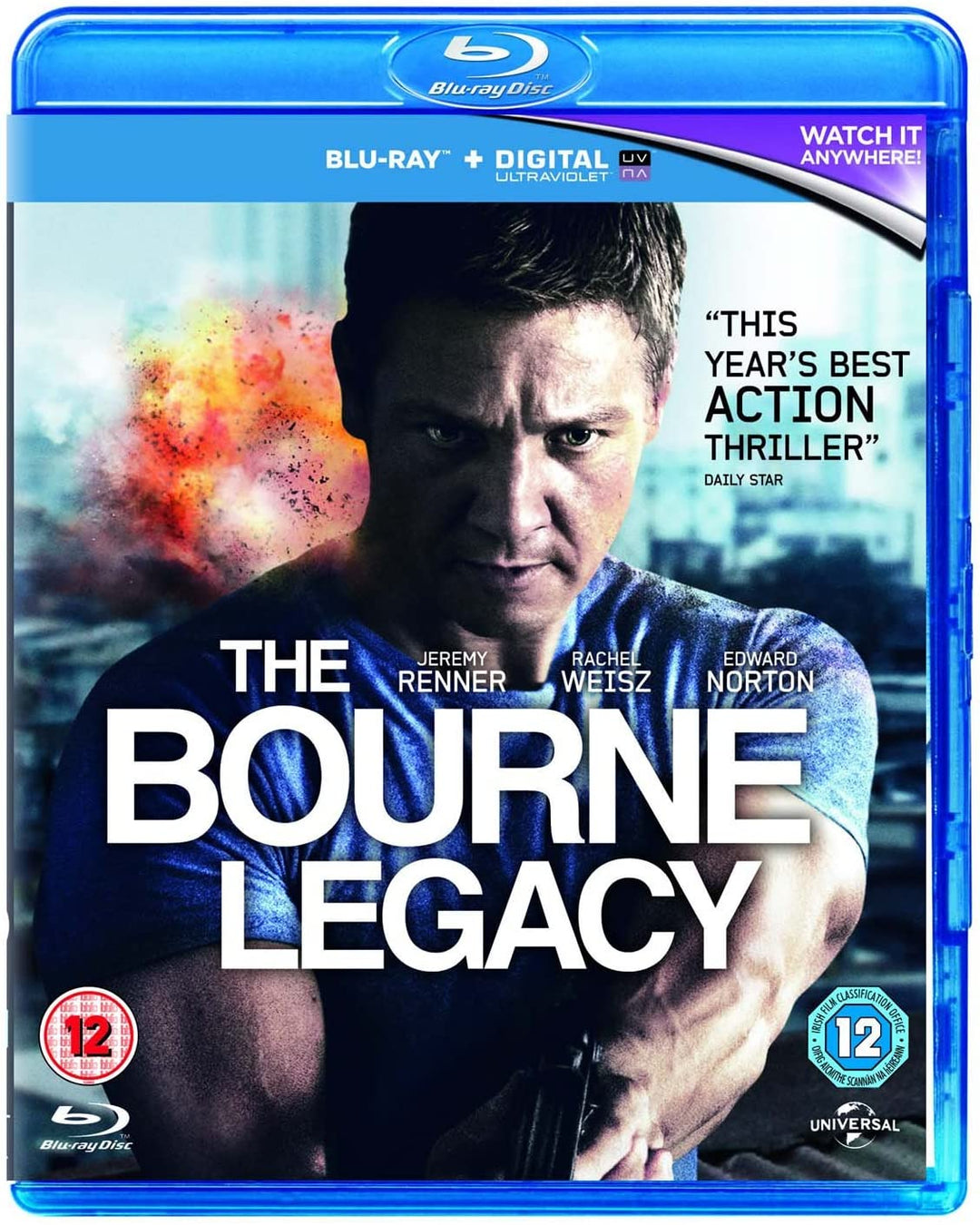 The Bourne Legacy [2012] [Region Free] [Blu-ray]