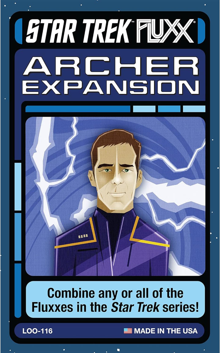 Star Trek Fluxx: Archer Expansion – 2-6 Players – Card Games for Family