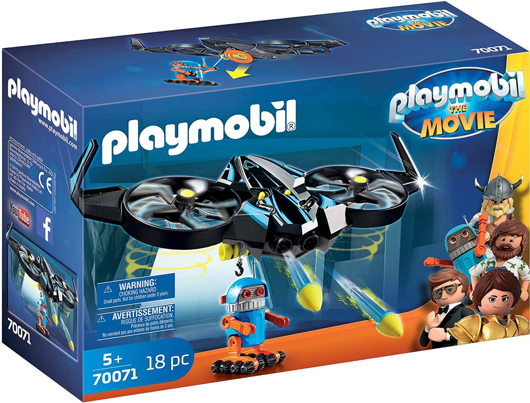 Playmobil The Movie 70071 Robotitron with Drone