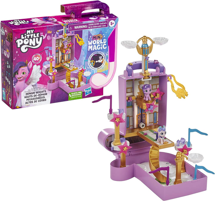 My Little Pony F5247 Mini World Magic Compact Creation Zephyr Heights Toy-Portab