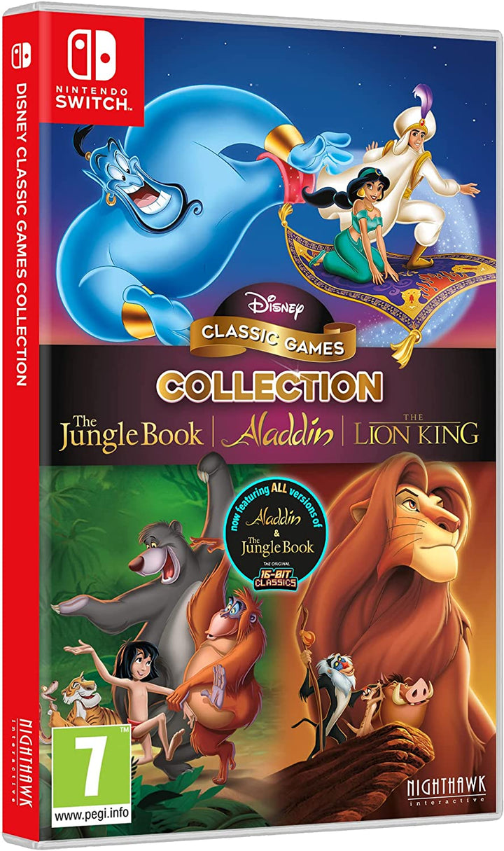 Disney Classic Games Collection: The Jungle Book, Aladdin, & The Lion King - Swi