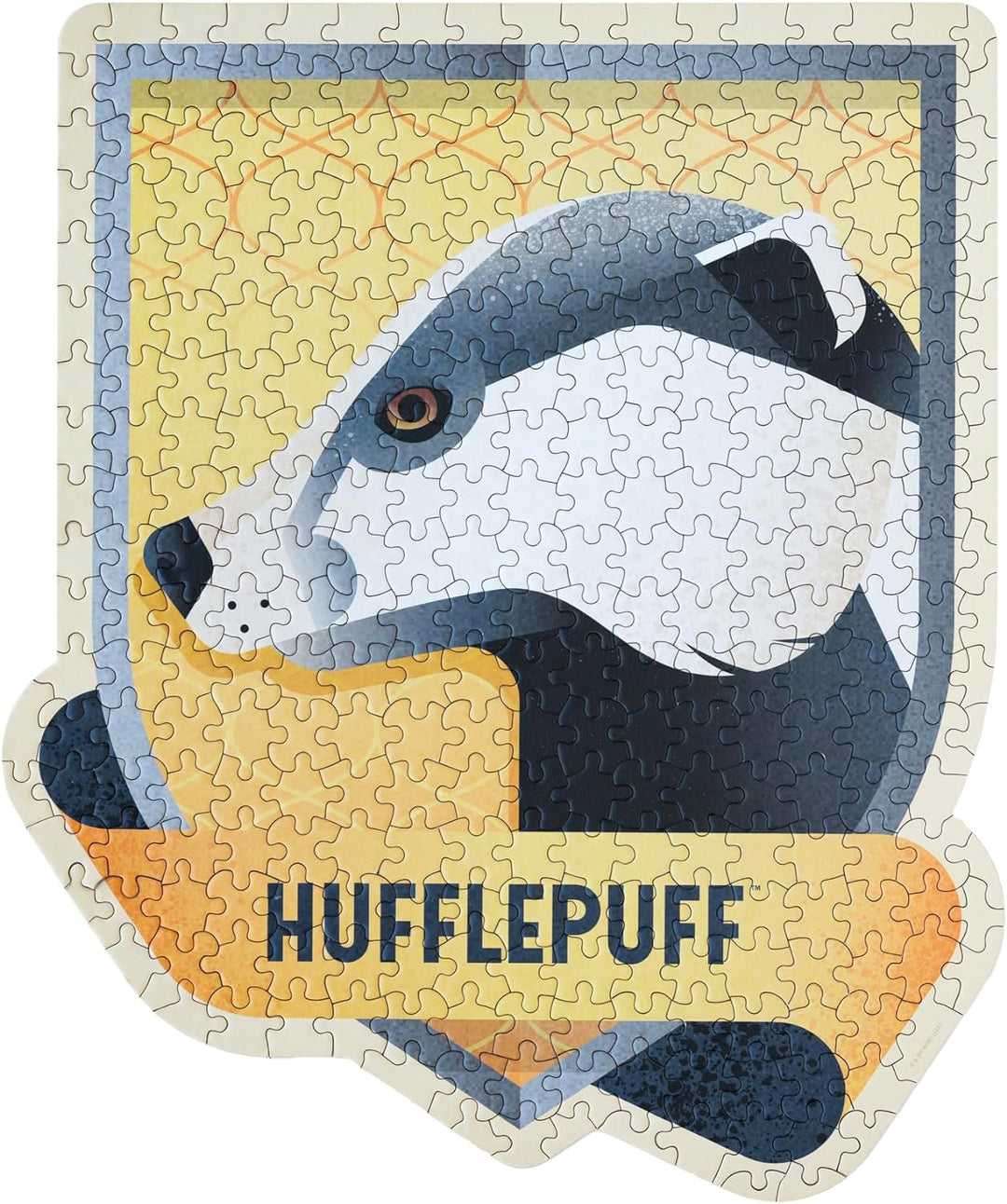 Grupo Erik Harry Potter Puzzle - Hufflepuff - 322 Piece Jigsaw Puzzles - Harry Potter Hufflepuff Gifts